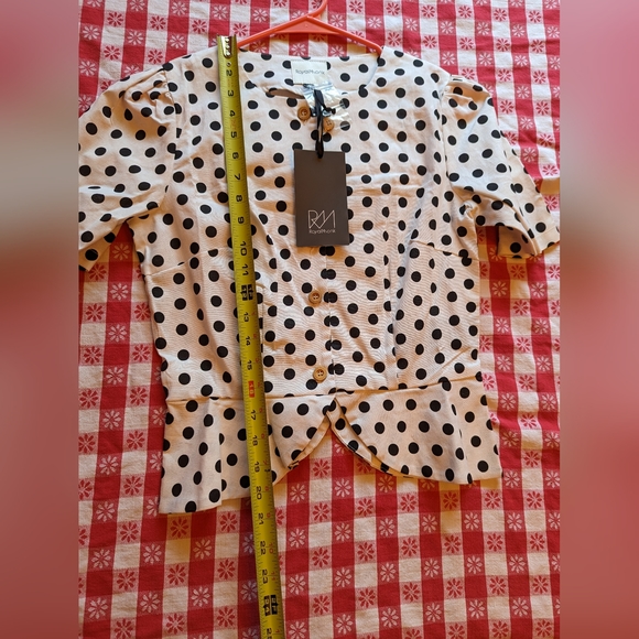 Royal Monk peplum blouse - Picture 6 of 6